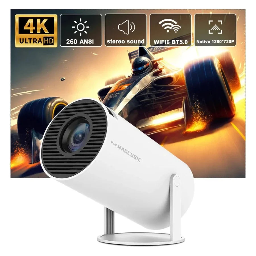 Projector HY300 Pro 4K Android 11